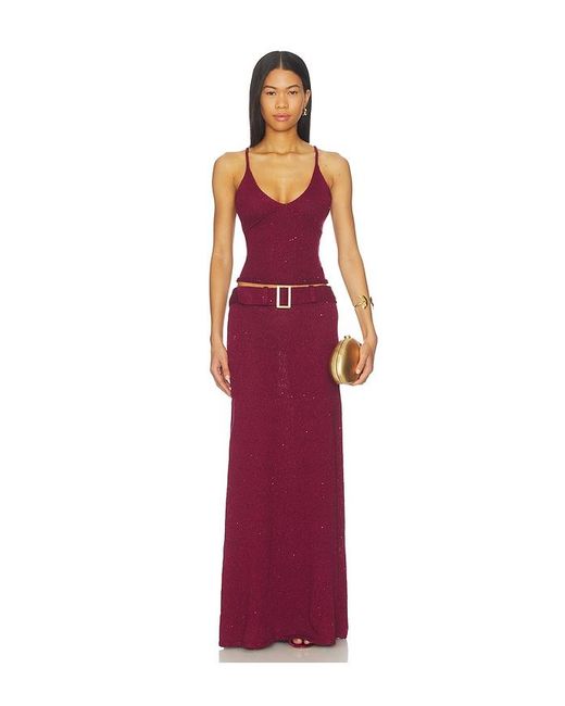 Asta Resort Red Carolina Camisole