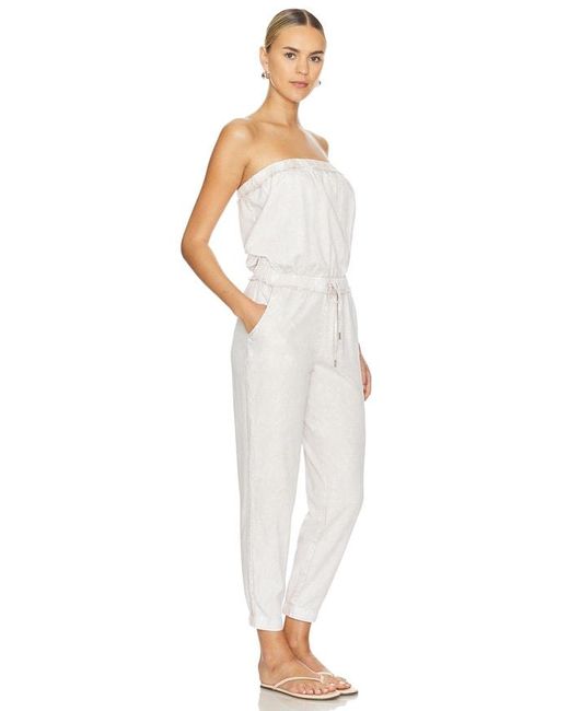 Young Fabulous & Broke White Reeve Jumpsuit