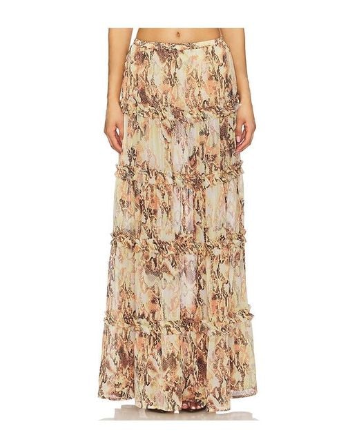 AFRM Natural Sabina Skirt