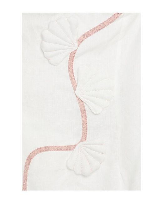 AZULU White Dante Dress