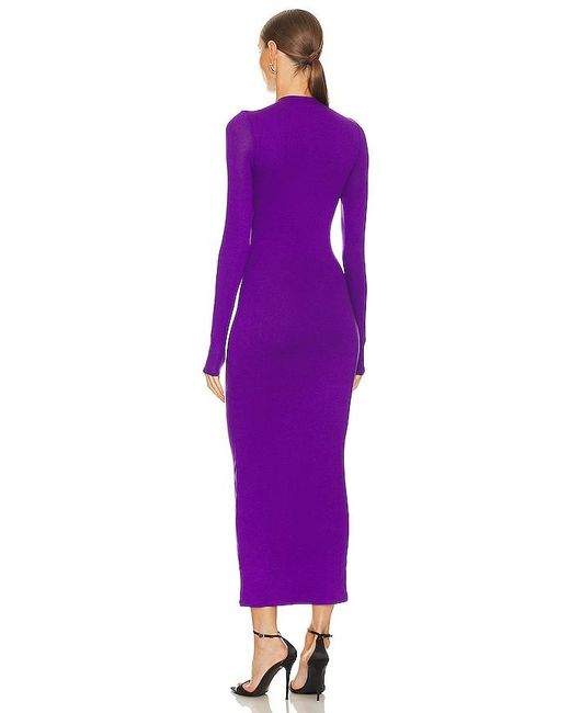 AFRM Purple Juniper Maxi Dress