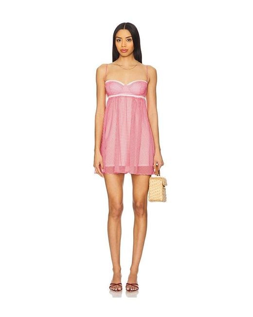 Katie May Pink Shore Dress