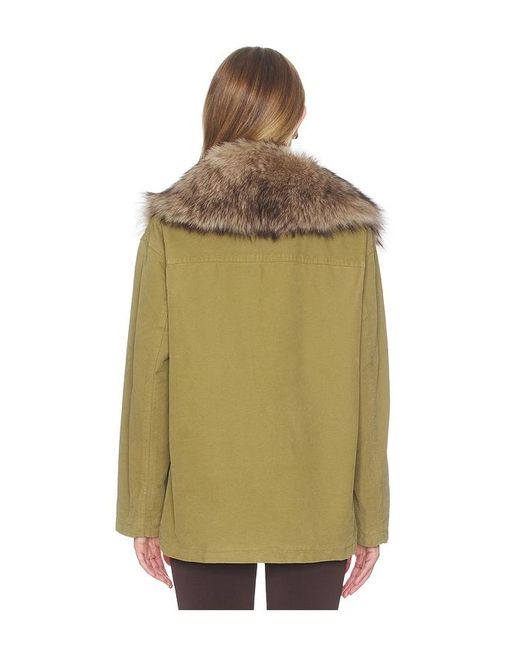 Nili Lotan Brown Ronay Parka