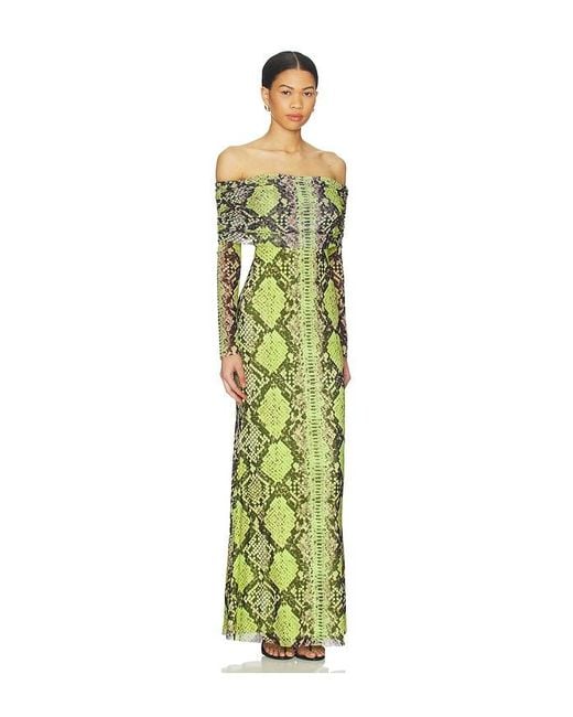 AFRM Green Thelma Dress