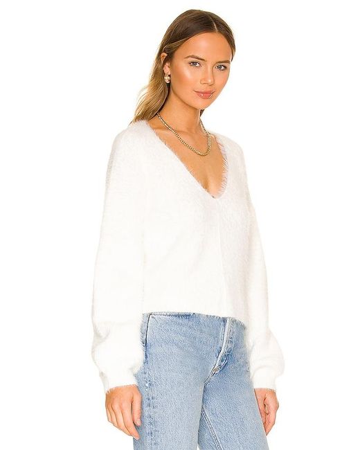 PULL MALIA en Ivory Lovers + Friends en coloris White