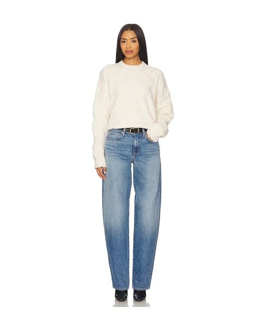 Clea Blue Lennox Cloud Jacquard Knit