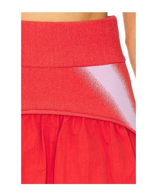 Ph5 Red Clivia Mini Skirt