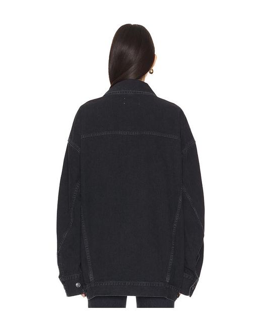 Agolde Black Reworked Wayne Jacket
