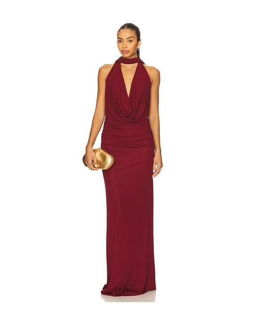 Nbd Red The Lisha Gown