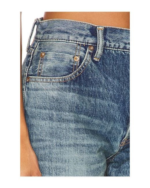 Moussy Blue Hopewell Straight Jeans
