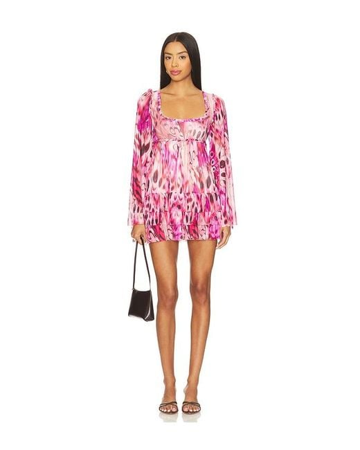 AFRM Red Madison Dress