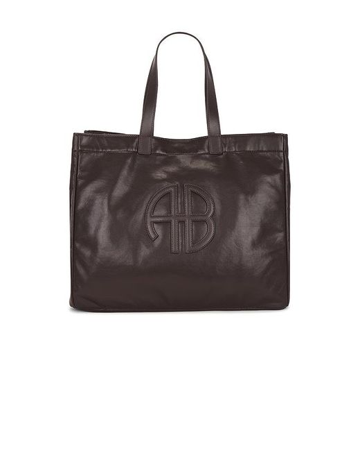 Anine Bing Black Large Rio Tote
