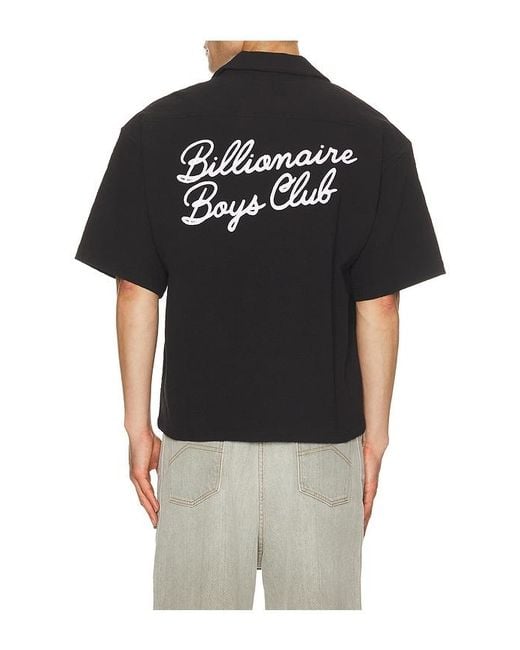 BBCICECREAM Hemd Script in Black für Herren