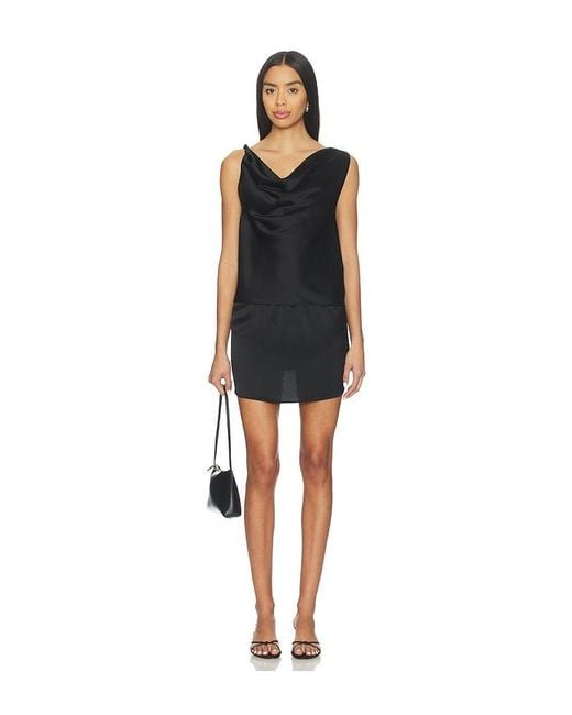 Leset Black Barb Shell Top