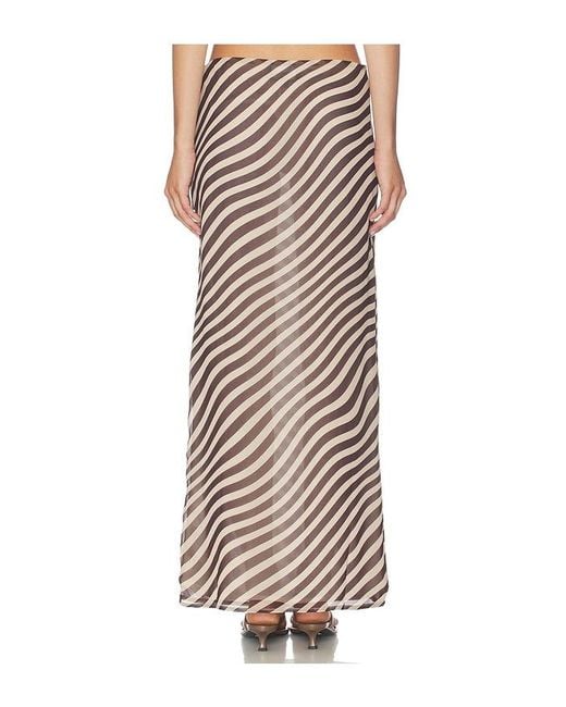 ALL THE WAYS Natural Jade Maxi Skirt