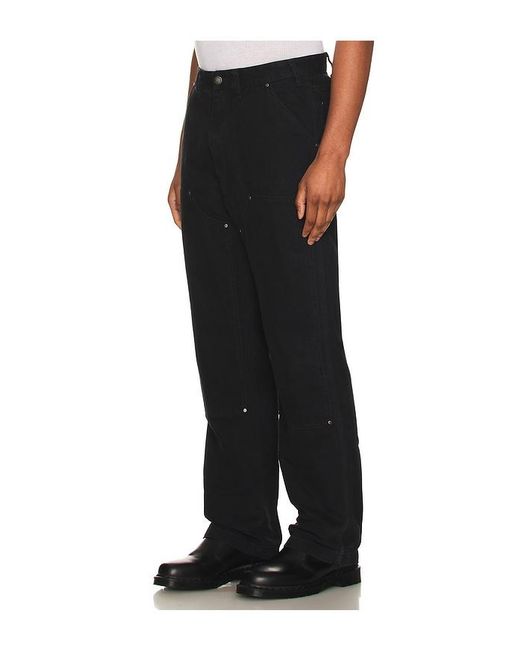 Dickies Black Double Front Duck Pant for men