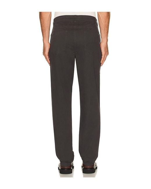 Fair Harbor Black Horizon 5-Pocket Pant for men