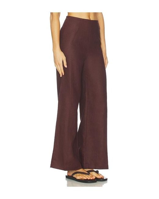 Faithfull The Brand Brown Syna Pant