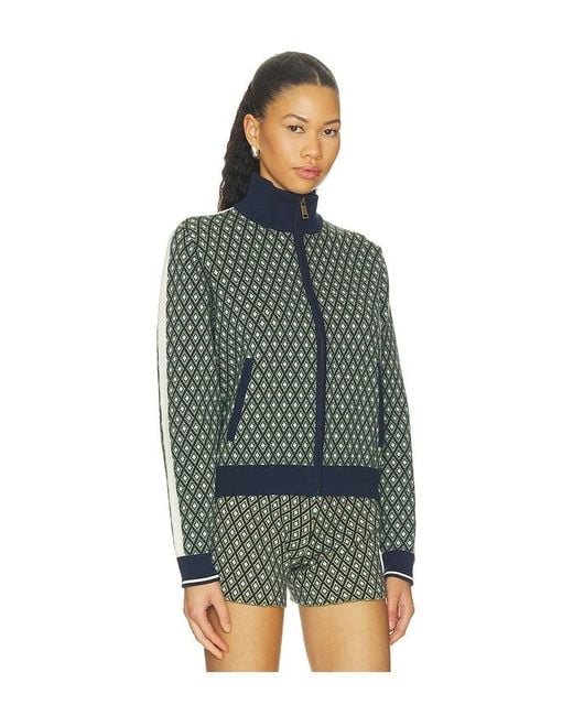 The Upside Green Viva Margot Knit Jacket