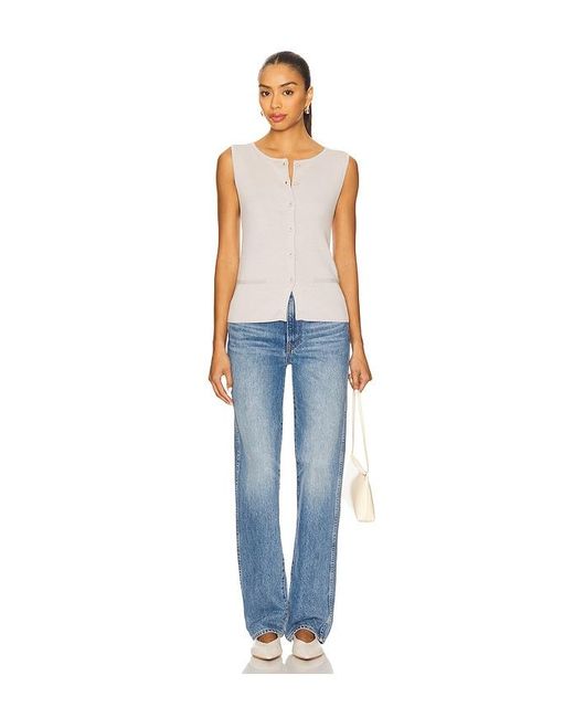 Lovers + Friends White Terra Vest