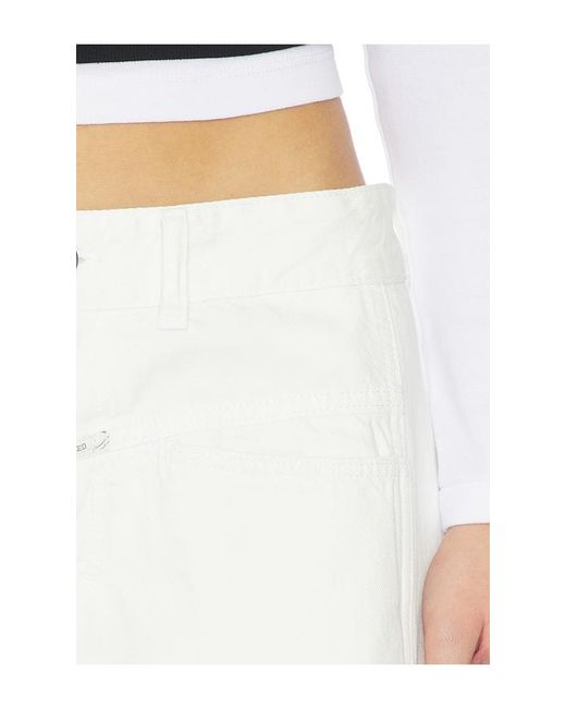 Closed White Tori Barrel Jeans