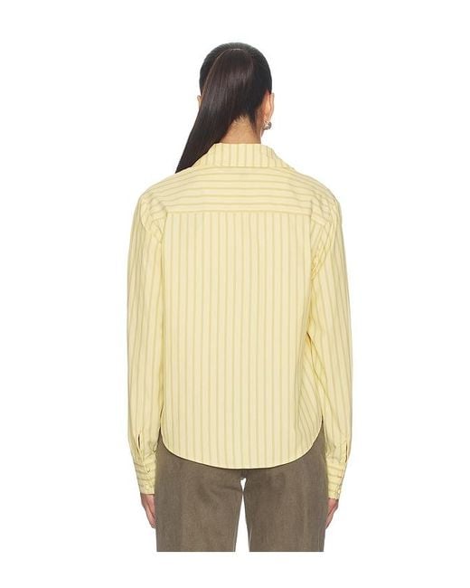 ALL THE WAYS Natural Julie Button Up Top