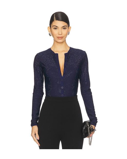 CULTNAKED Blue Good Girl Bodysuit