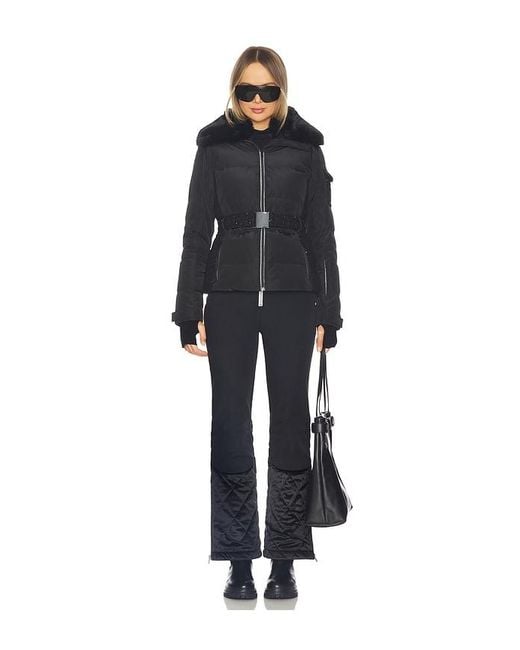 MY Sunday Ski Black Soiree Tweed Ski Jacket