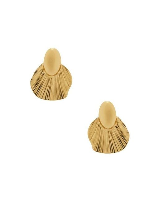 Galley Los Angeles Metallic Olivia Earrings