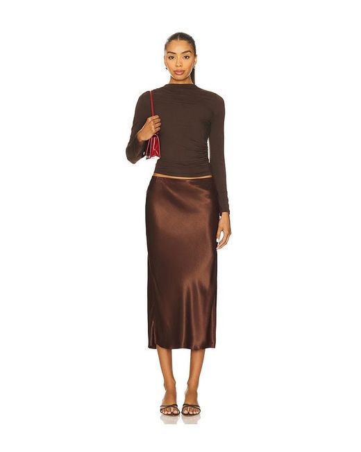 Rails Brown Maya Skirt