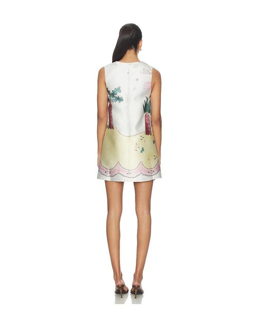 ROAME. White Sofia Mini Dress