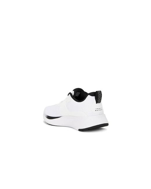 Travis Mathew White The Nuage Sneakers for men