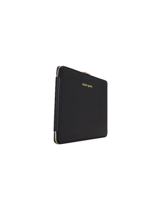 Mister Green Black Portfolio Case for men