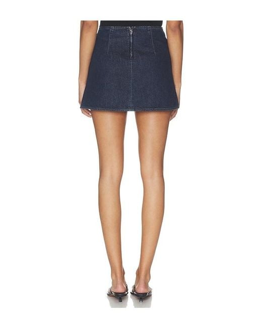 PAIGE Blue Montanna Skirt