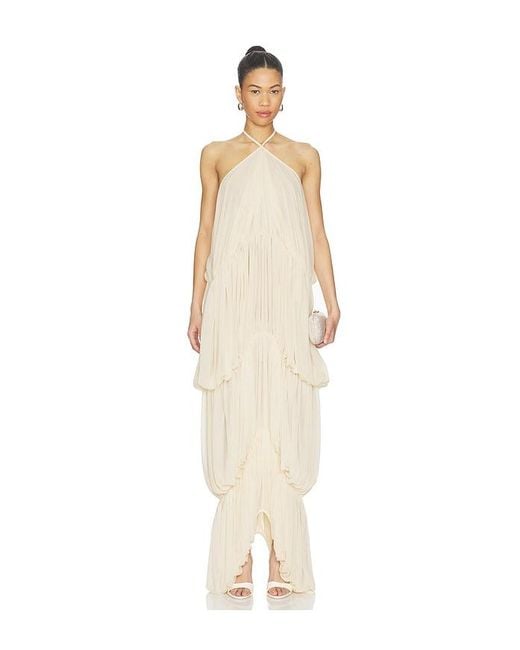 Ronny Kobo White Bia Dress