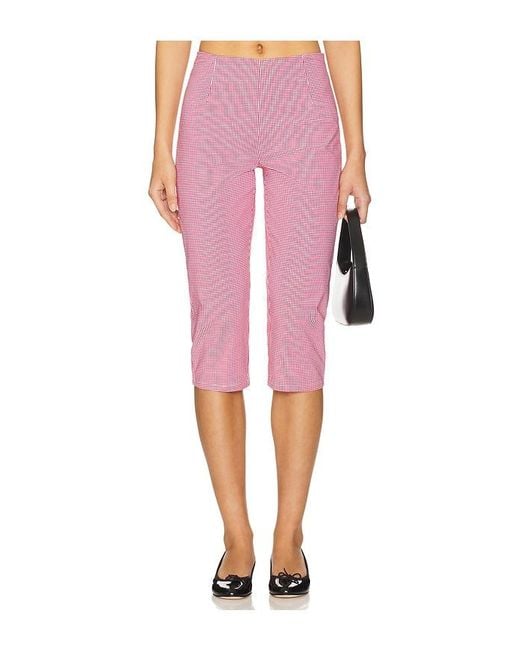 MORE TO COME Pink Drea Capri Pant