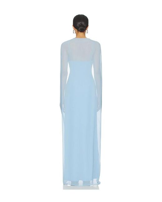 Lovers + Friends Blue Clarissa Gown