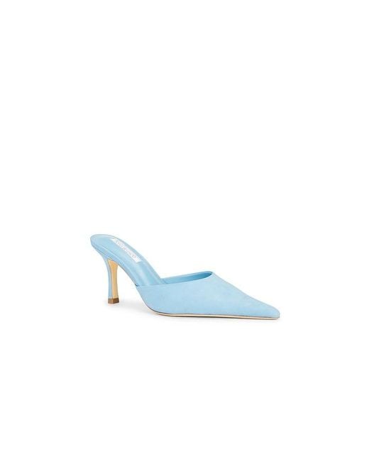 Tony Bianco Blue Sicily Mule Pump