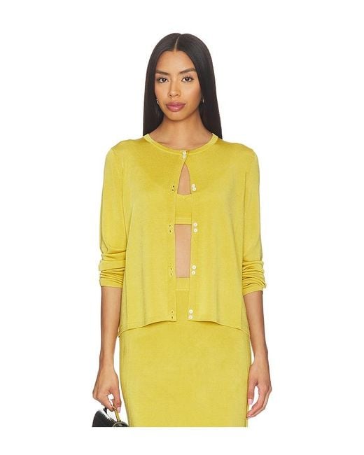 Posse Yellow Rae Cardigan
