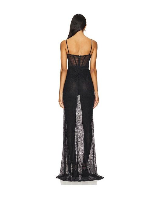 Nbd Black Veronica Jumpsuit Gown