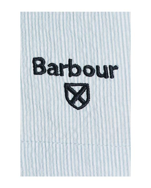 Barbour Blue Somerset Swim Short for men