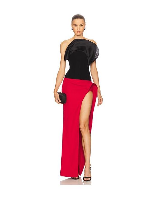 Gaurav Gupta Red The Molded Nyx Skirt