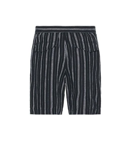Mesa Stripe Beach Shorts En Color Azul Talla (También En M, S, Xl/1X) Vince de hombre de color Black
