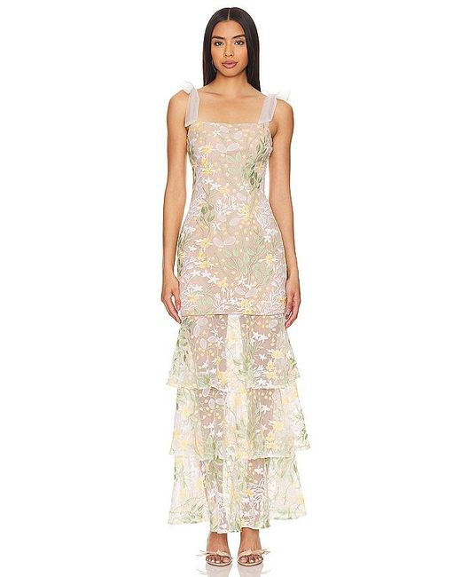 Elliatt Experience Maxi Dress in Natural | Lyst