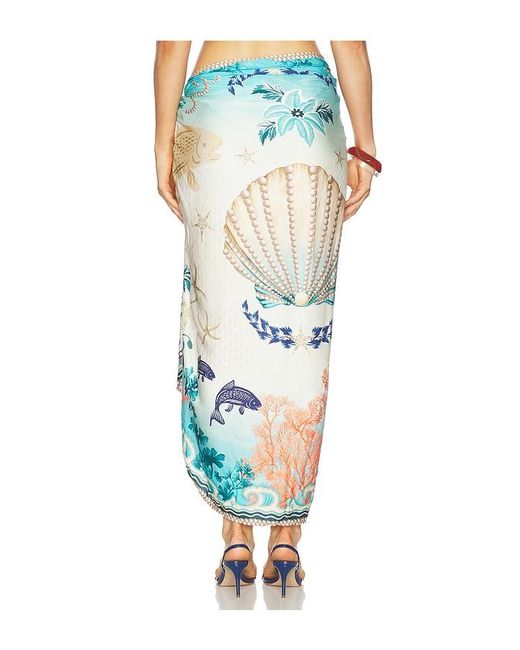 Agua Bendita Blue Marine Sereia Scarf
