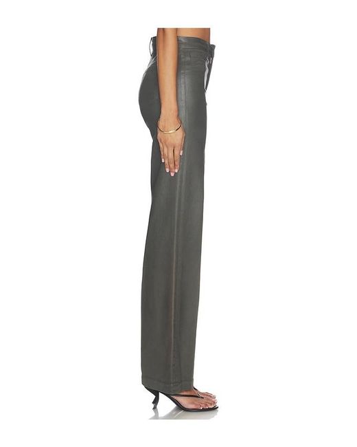 L'Agence Gray Scottie Wide Leg Pant