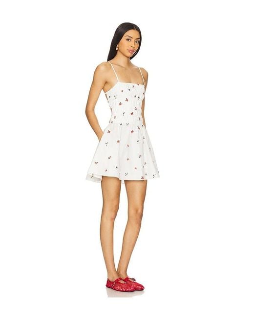 Solid & Striped White The Mini Delta Dress