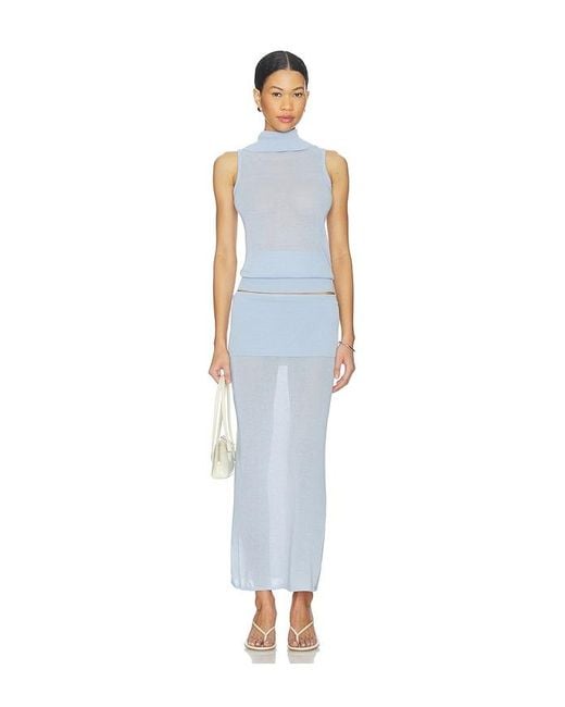 geel Blue X Revolve Danni Skirt