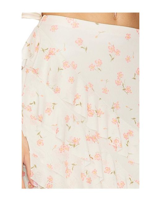 AFRM Natural Baxter Skirt