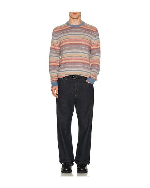 Marine Layer Multicolor Reed Jacquard Sweater for men